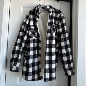 Bluivy Monochrome Checkered Jacket